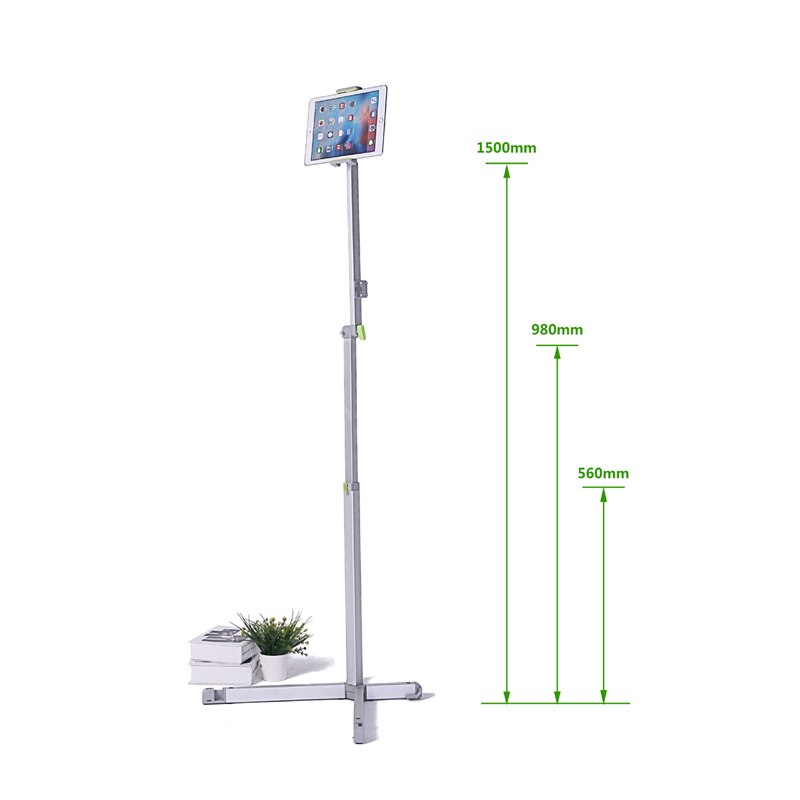 Telescopic Tablet Floor Stand for 4.6-12.9 inch Tablet Phone Holder Support For Tablet iPad Samsung Huawei Phone Holder Support