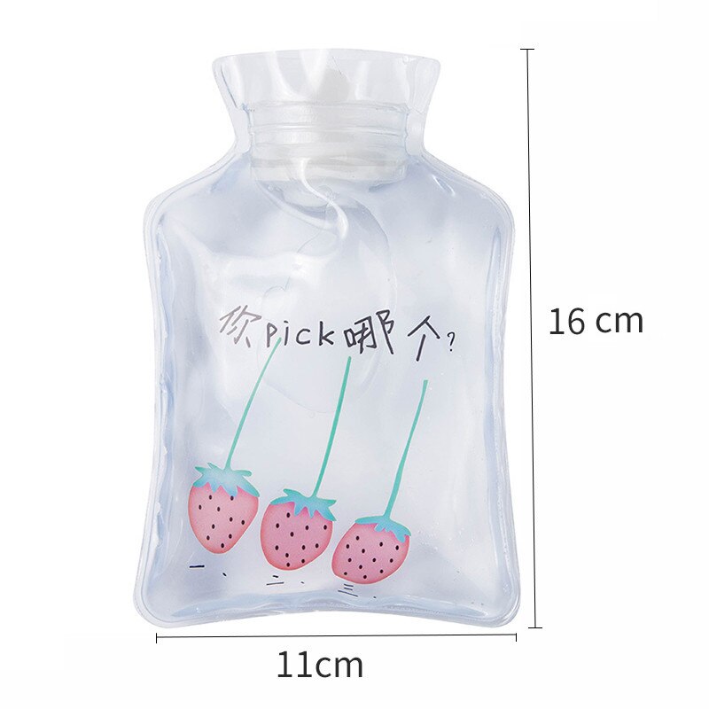 Dessin animé mignon Mini bouteille d'eau chaude ventre dessin animé main plus rempli Mini anti-déflagrant Portable sacs d'eau chaude
