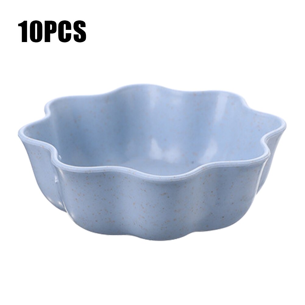 10 stücke Portion Küche Tauch Schalen Würze Geschirr Vorspeise Soja Essig Japanischen Stil Soße Gericht Gewürzt Senf Kleine