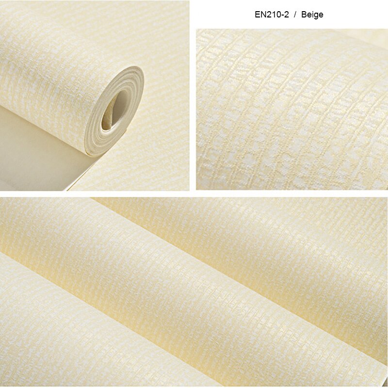 Roll wallpaper Modern simple plain non woven wallpaper bedroom living room wallpaper Hotel solid color wallpaper U187