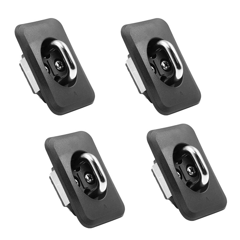 4Pcs Truck Rear Tail Box Lock Hook Tie Down Anchors Truck Bed Side Wall Anchors for 2000 Toyota-