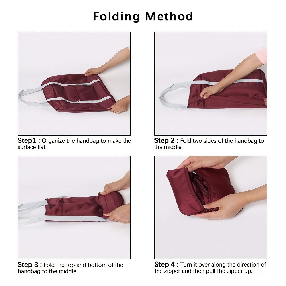1 set of foldable large capacity travel luggage bag, expandable fitness bag, sports carry on, weekend luggage check-in