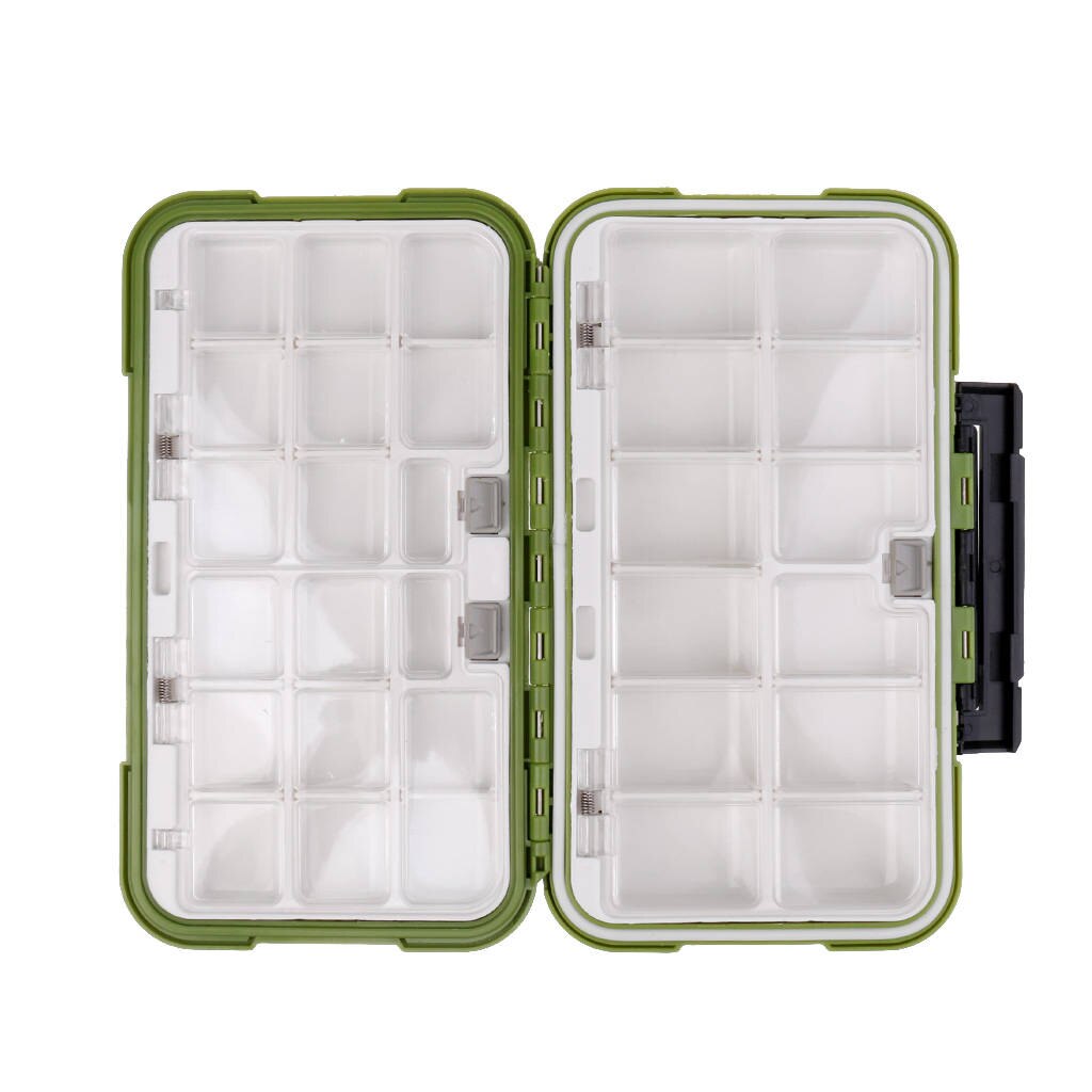 Grote Waterdichte Vissen Lurer Baist Haken Tackle Box Storage Case Gear Organizer Met 36 Compartimenten