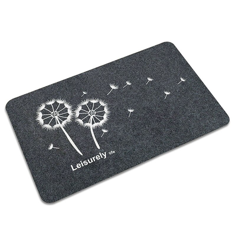 Paillasson d'entrée moderne, tapis de bienvenue pour porte d'entrée, tapis de cuisine antidérapant, tapis de sol rectangulaire, paillasson doux 40 x 60cm/38 x 58cm: Tapis de style 5 40 x 60cm