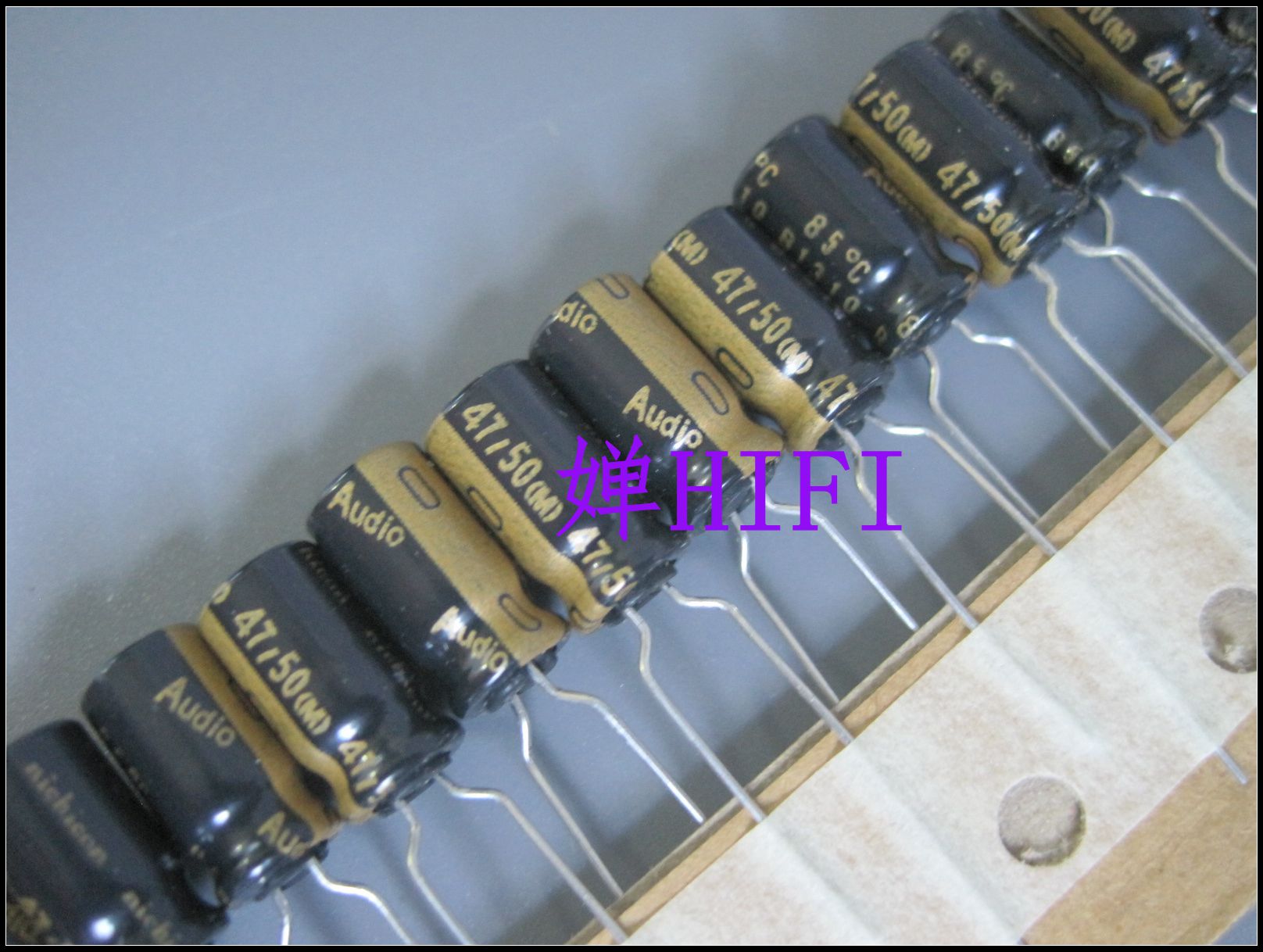 20x Electrolytic Capacitor - 47uF 50V 6.3x11mm - Audio Grade - 85°C