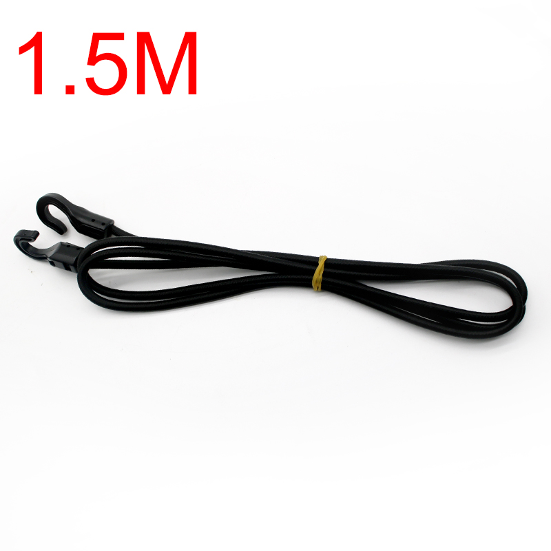 0.4m/1m/1.5m/2m Heavy Duty Elastico Bungee Shock Cord Strap Stretch Gancio di Plastica Bagagli Per Auto Tenda Kayak Barca Canoa Bici Corda cravatta: YELLOW