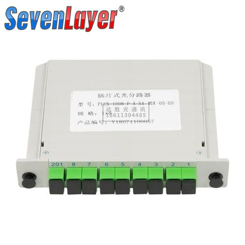 Optische vezelsplitter 1-2 1-4 1-8 1-16 SC UPC/APC Cassettendoos Plug-in Type Optische splitter: Overigen