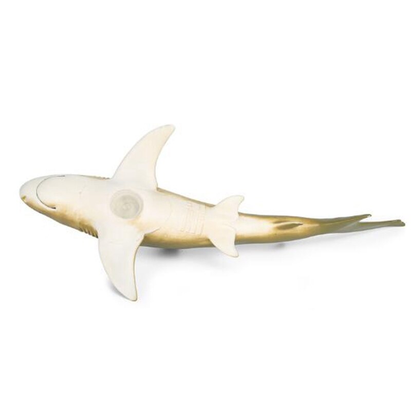 2Pcs Simulatie Marine Animal Model Zachte Citroen Shark Ornamenten