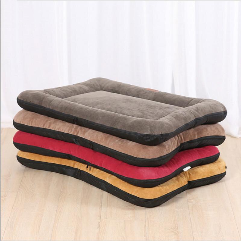 Zachte hondenmand, wasbare hondenmat, bench, kennel, antislip bodem, matras, binnen- en buitenmatras voor grote, middelgrote en kleine katten.
