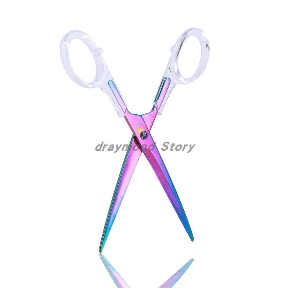 Clear Acrylic Rainbow Stapler Tape Dispenser bureau accessoires office accessories: scissors