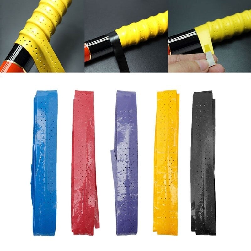 6 Kleuren Anti-Slip Absorberen Zweet Racket Tape Handvat Grip Voor Tennis Badminton Squash Band