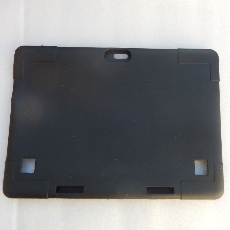 Funda de silicona suave para Teclast 98 Tableta octa core pc, funda de silicona segura a prueba de golpes para niños para Teclast 98 octa core de 10,1 pulgadas: black