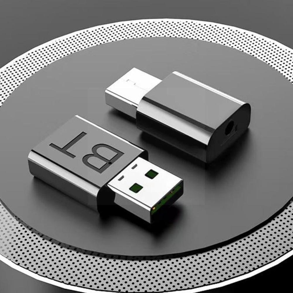 Usb-auto-bluetooth-adapter mit 3.5mm klinkenbuchsen, bluetooth-auto-aux-musikempfänger, kabelloses gerät, freisprecheinrichtung, bluetooth  z2 h 6