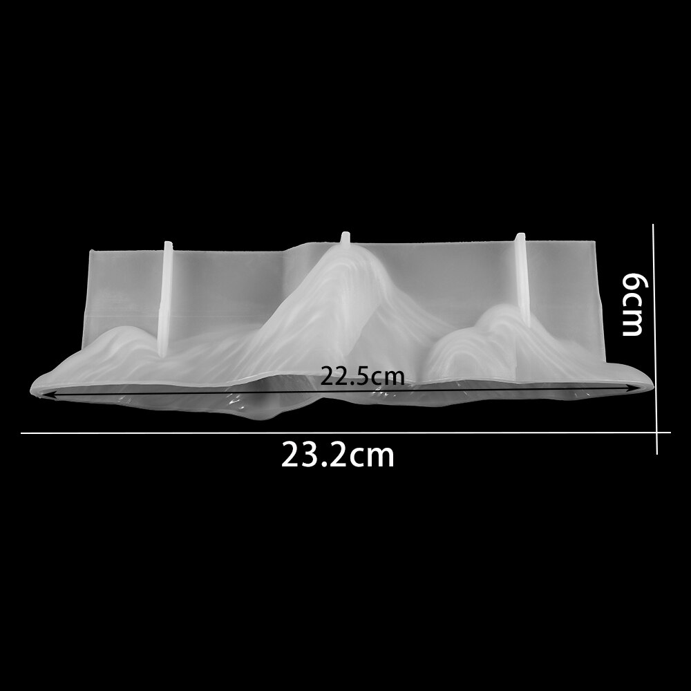 3d bergsformade kisel smycken verktyg smycken tillbehör uv hartsform gör det själv torkade blomdekorationsformar: Stil 1