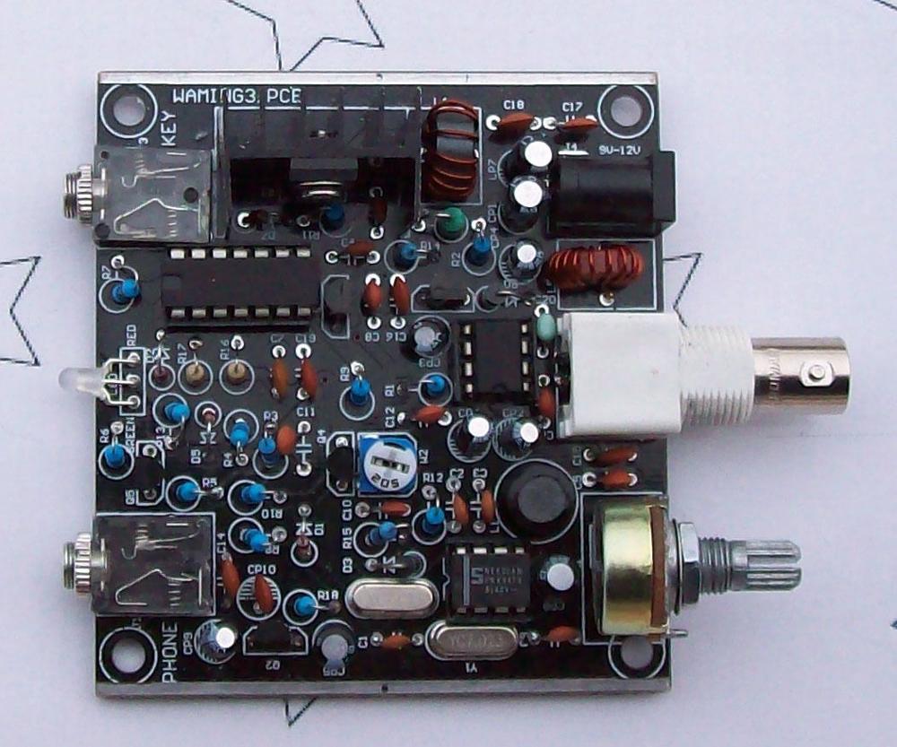 Kit de rádio diy v3 frog, rádio qrp, telegrafo, cw, transmissor, máquina telegráfica, 7.023