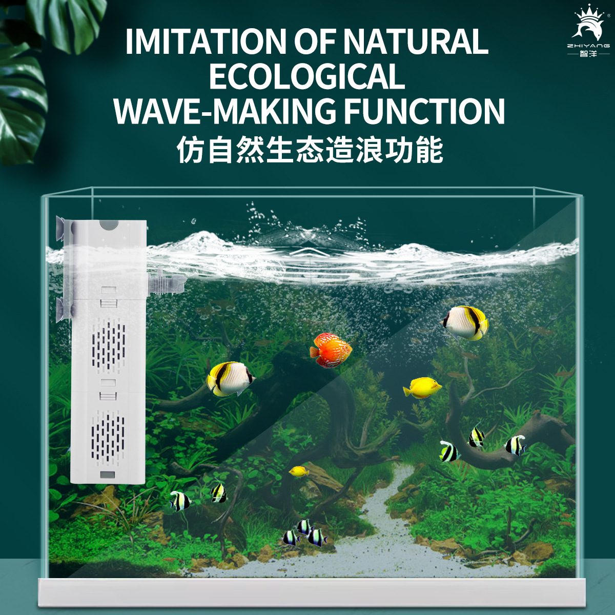 Zuurstof Lucht aquarium filter Aquarium Filter pomp Aquarium Pomp 110V 220V waterpomp aquarium DIY doos Spons bacteriën bal ring