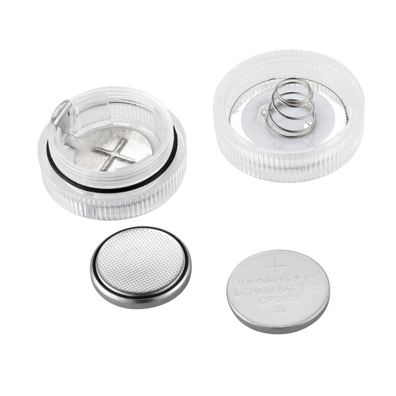 RGB LED Underwater Submersible Lights Lamp Round Candle Light for Indoor Outdoor Fountain Pond Swimming Pool