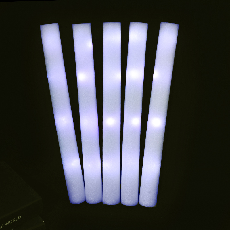 12/15/30/60 st cheer tube-pinnar, ljusstavar, mörkt ljus för fest, bulkfärgade bröllopsdekorationspinnar, skumpinne, rgb led-glöd: Mörk khaki