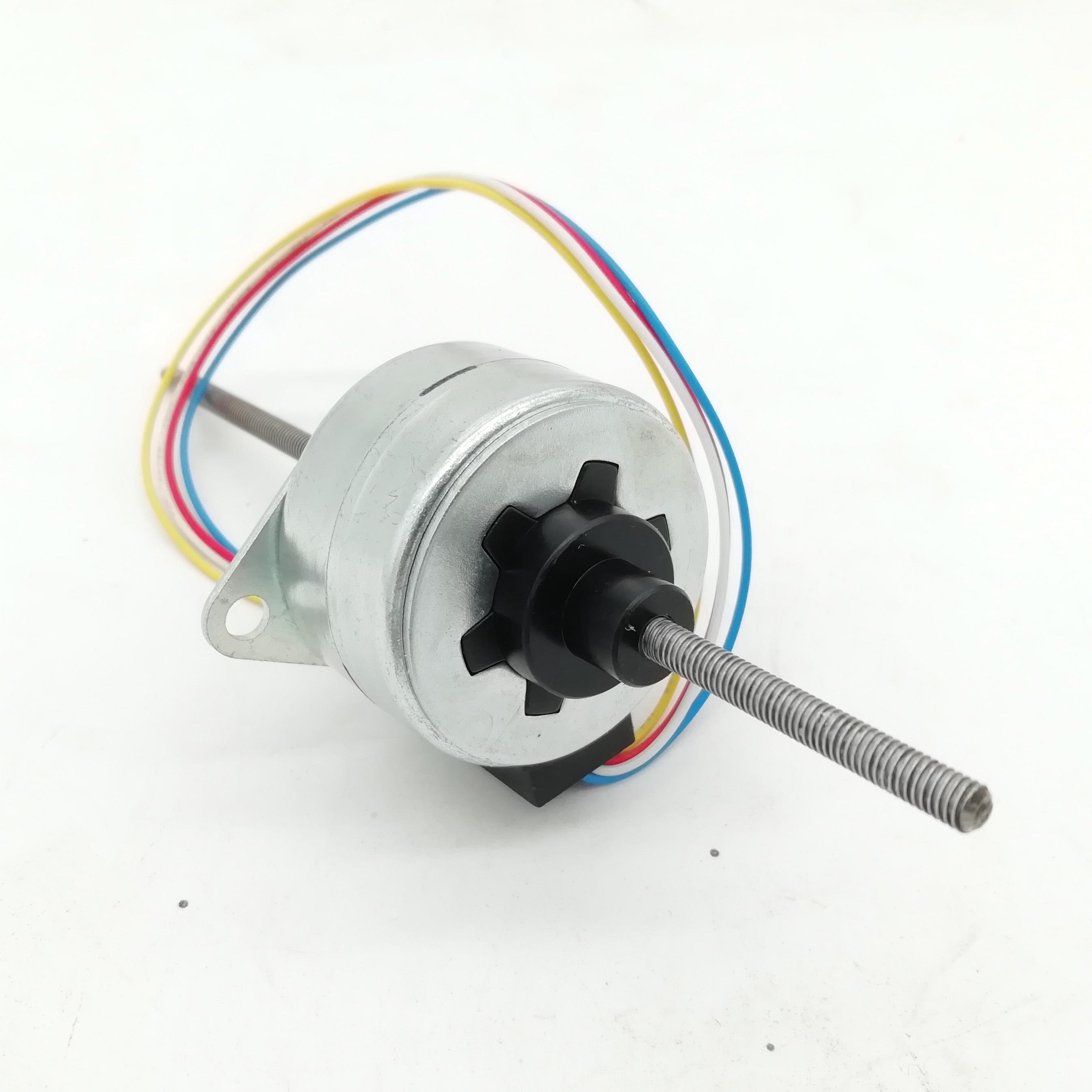 12V 35 Size Non-Captive PM Stepper Motor Linear Actuator Max 120mm lead screw