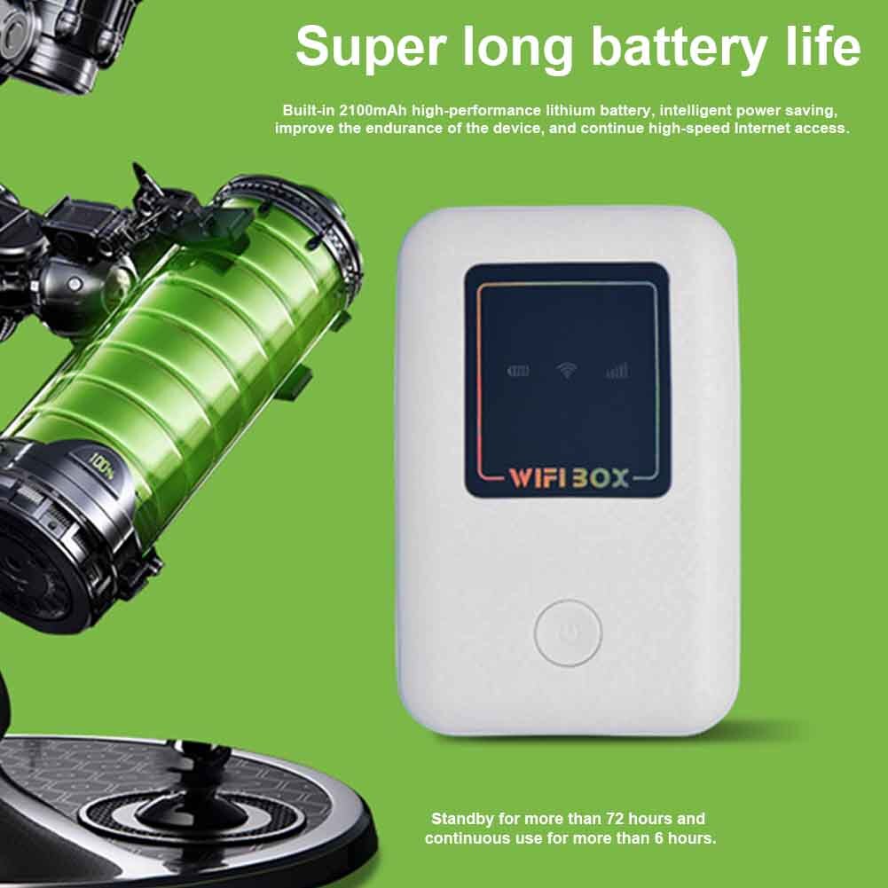 4G Modem Home WIFI Box 150Mbps Transmitter Plug And Play Outdoor High Speed Wireless Router Pocket Travel Car Portable Hotspot