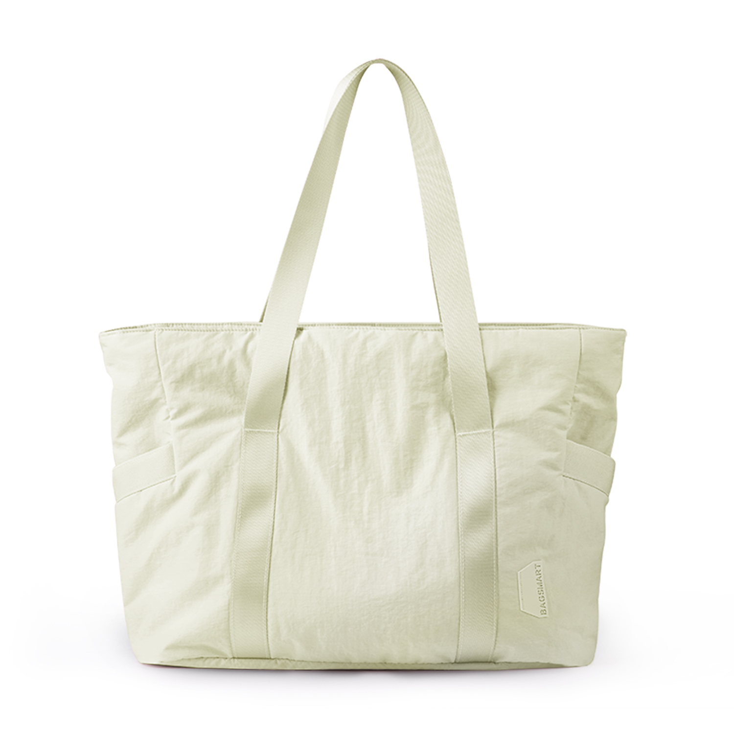BAGSMART Bolsa Tote para Mujeres de Gran Capacidad Bolsa de Hombro Bolsa Cruzada Bolso de Mano para Estudiantes Universitarias Bolsa de Compras para Mujeres: Transparente