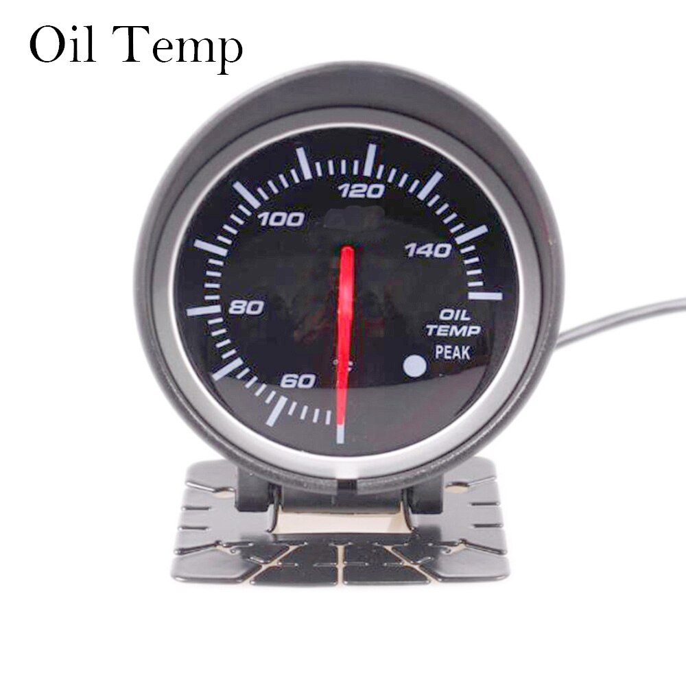 60 Mm Df Advance Auto Gauge Turbo Rpm Gauge Water Temp Olie Druk Voltmeter Met Backlight Fit Voor Diesel & benzinemotor: Oil Temp