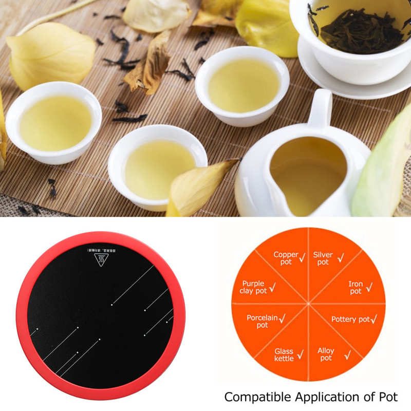 Coffee Heater Mini Electric Stove Mute Tea Coffee Hotplate Heater Warmer Plate Kitchen Accessory 220V