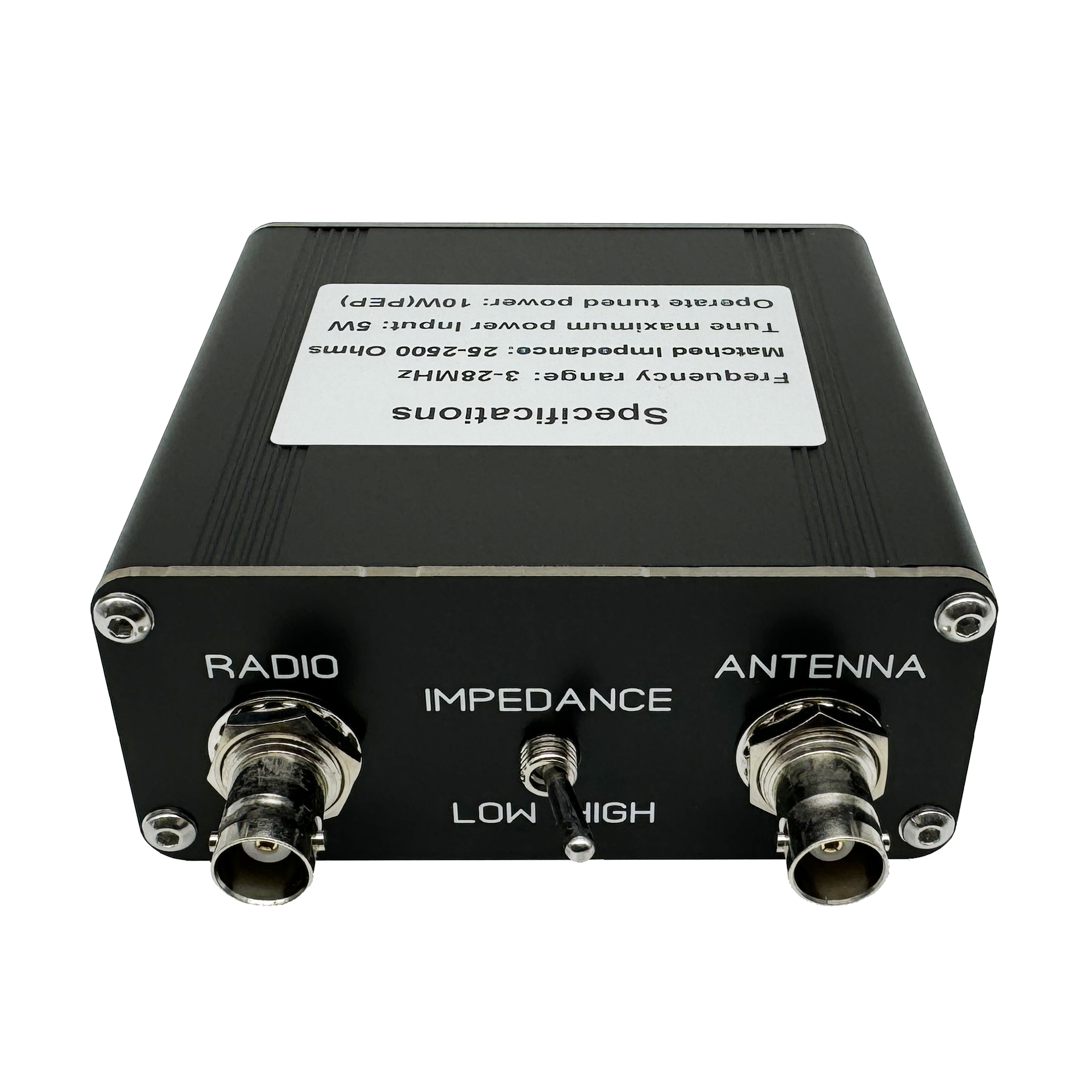 NEUER manueller QRP Z-Spiel-Antennentuner 3–28 MHz