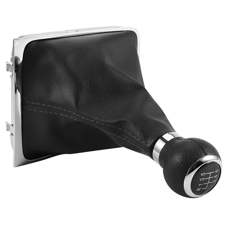 Auto 6- versnellingspookknop stofkap schakelpookset voor volkswagen passat  b6 2006
