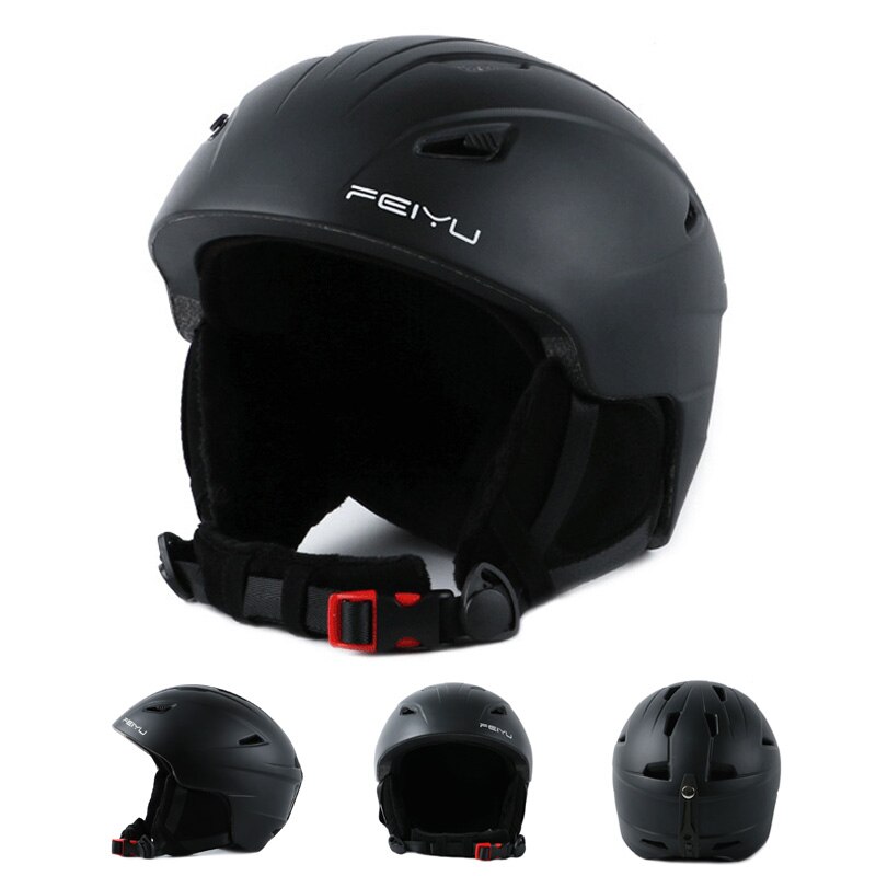 FEIYU Outdoor Sport Skifahren Helm In-mold Ski Schutzhelm Erwachsene Atmungsaktiv Warme Snowboard Skating Helme 5 Farben