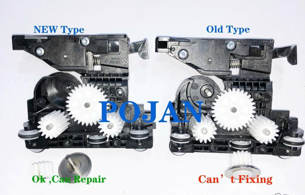 1x Copper Gear For CQ890-67091Cutter Assembly Of Designjet T120 T520 T525 T730 T830 printer plotter parts POJAN