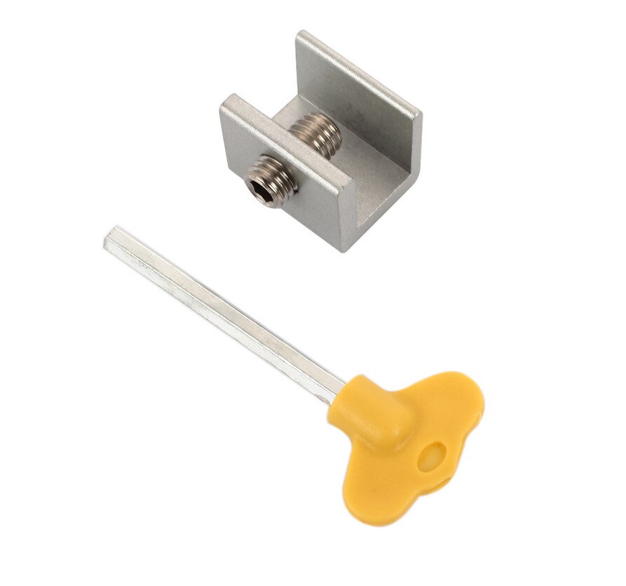3Pcs/set Plastic metal Door and Window Stopper Child Window Lock And Window Screen Lock Safety Sliding Window Frame Stopper YJN