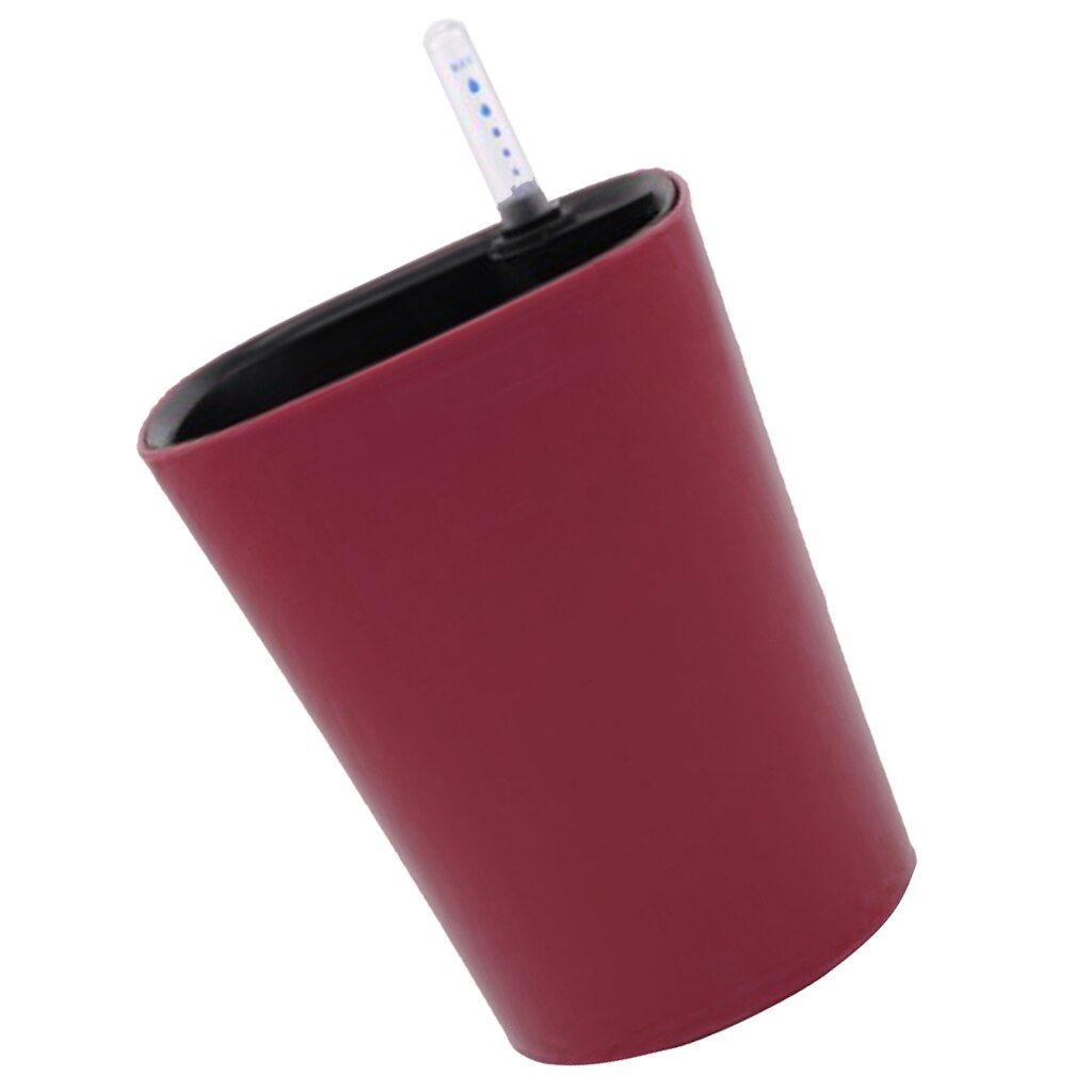 Smooth 14cm Diameter Detachable Self Watering Flower Plant Square Planter Pot African Violet Pots Self Watering