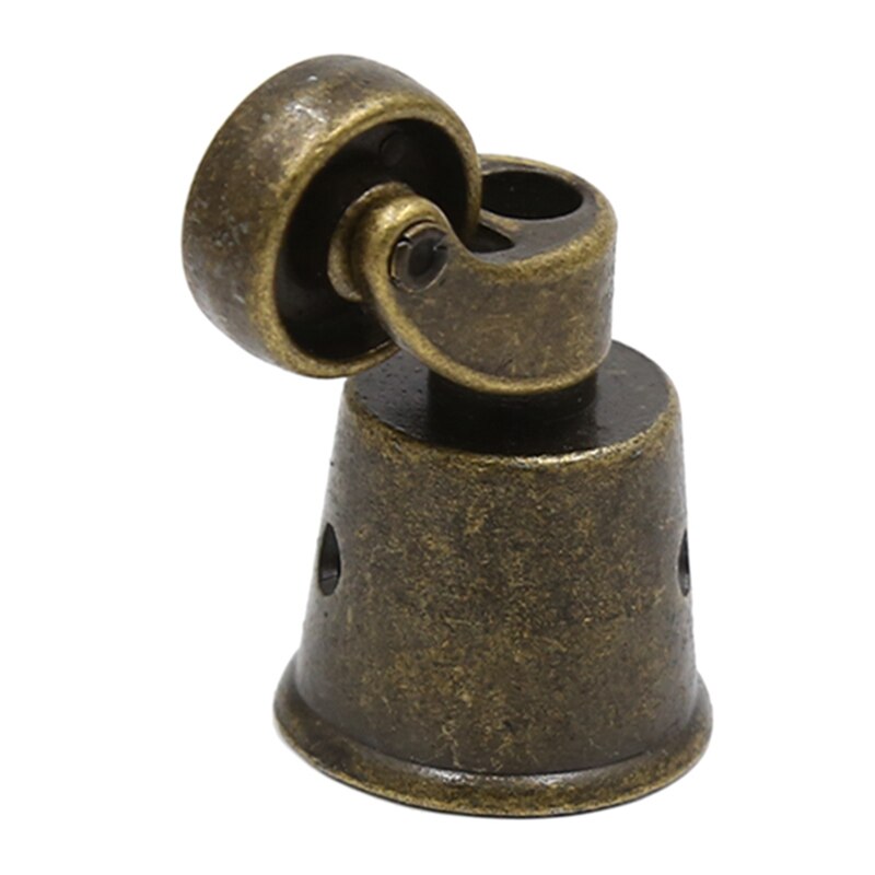 Ruote per mobili in bronzo antico Vintage ▾ europeo puleggia muta in lega di zinco puleggia universale accessori per ruote per sedie a rotelle
