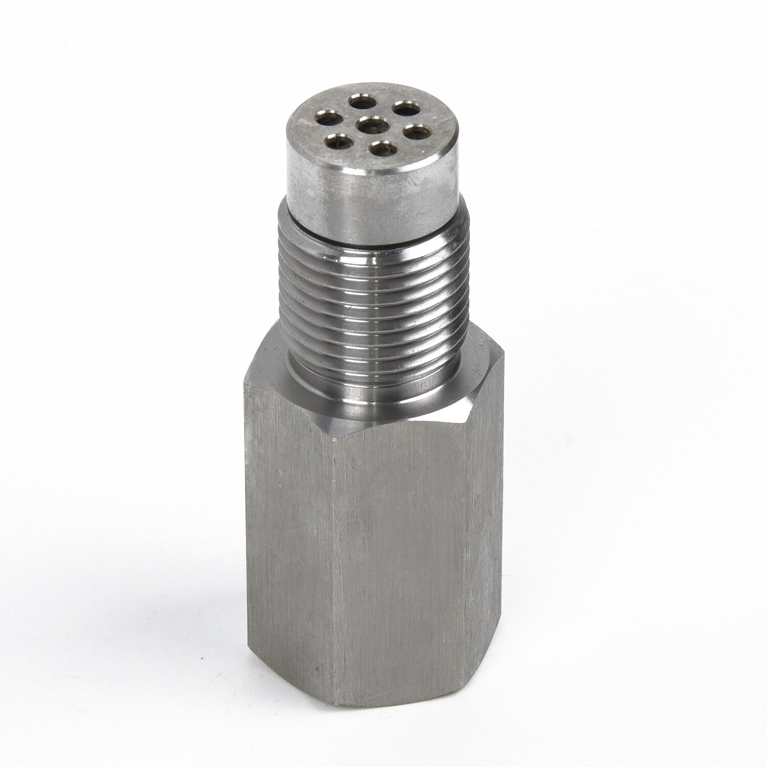 Pro-separador de Sensor de oxígeno, motor CEL Check Bung, Mini convertidor catalítico para O2