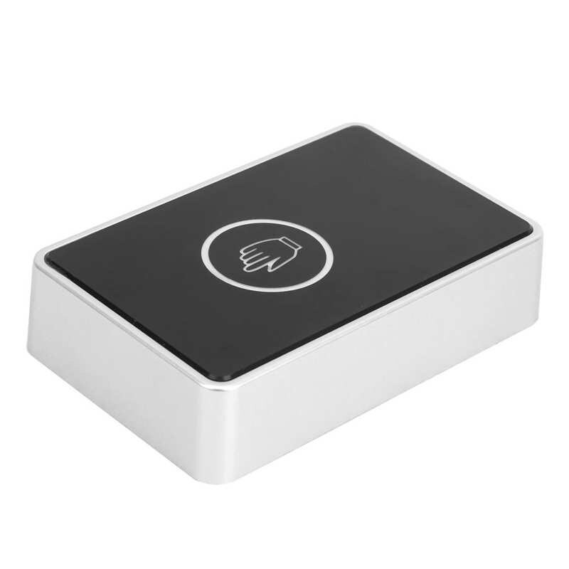 Touchless Door Exit Button LED Infrared Access Control Backlit Switch ABS Non Touch DC 12V Home Security Protection