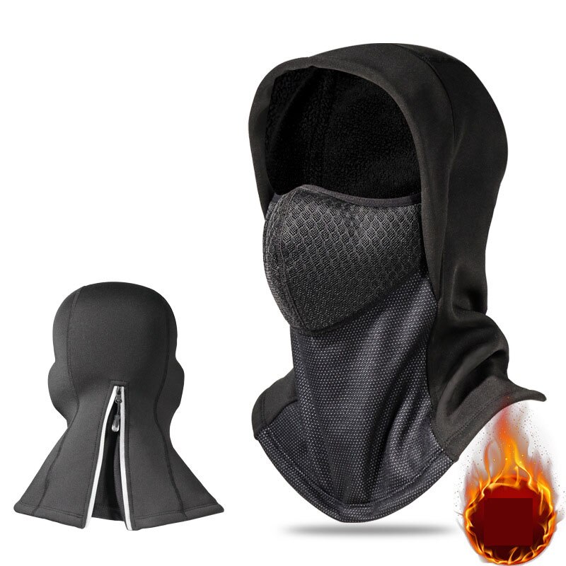Winter Keep Warm Balaclava Motorcycle Full Face Mask Motorbike Cycling Bike Cap Motocross Helmet Hood Moto Riding Neck Face Mask