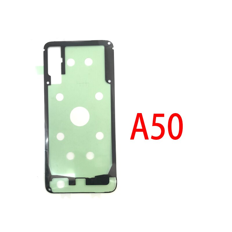 5Pcs Back Behuizing Batterij Cover Met Lijm Sticker Voor Samsung A10 A20 A30 A50 A60 A70 S20 ultra S20 Plus: A50 A505F