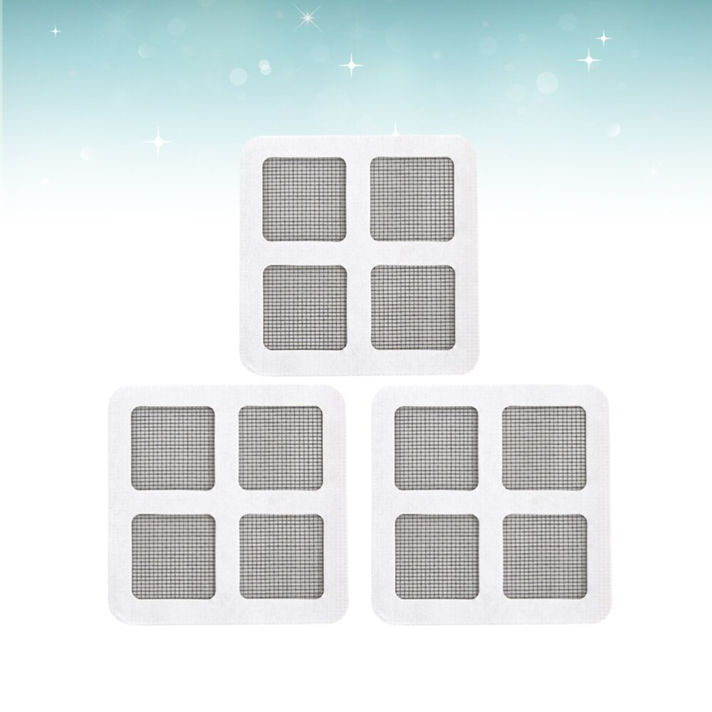 3PCS Self-adhesive Useful Durable Practical Portable Anti-mosquito Screen Stickers Window Sticker for Door Home Window Household