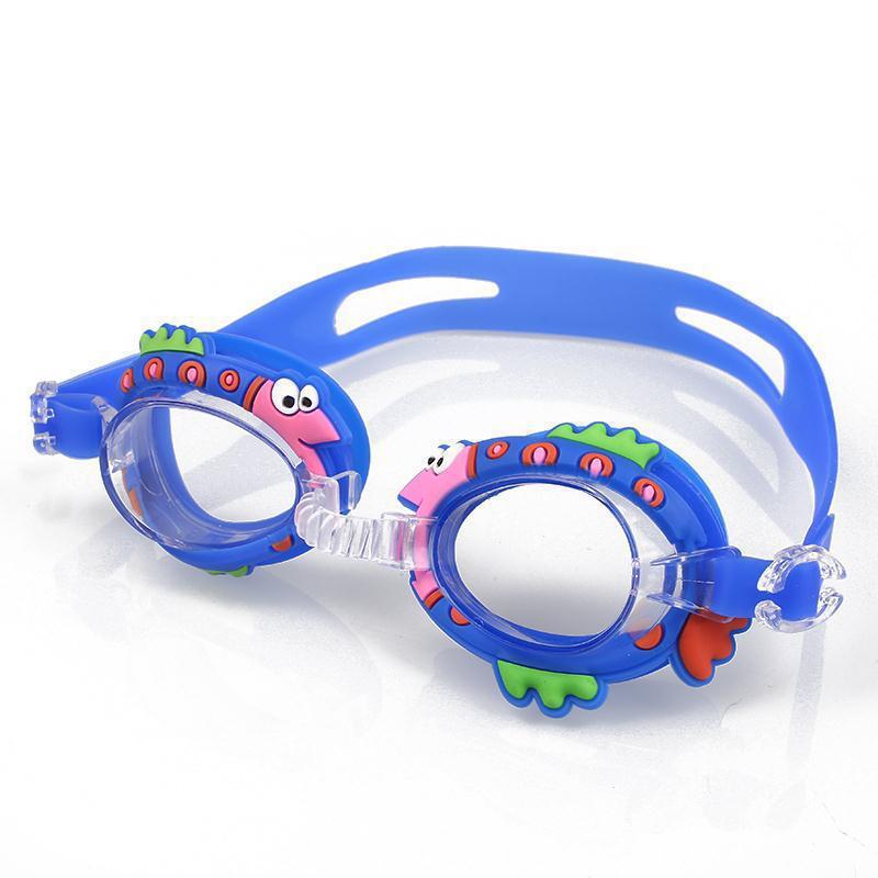 Kids Zwembril Eyewear Kinderen Zwemmen Bril Duiken Surfen Bril Jongen Meisje Brillen Voor Zwemmen Duiken Apparatuur: blue fish