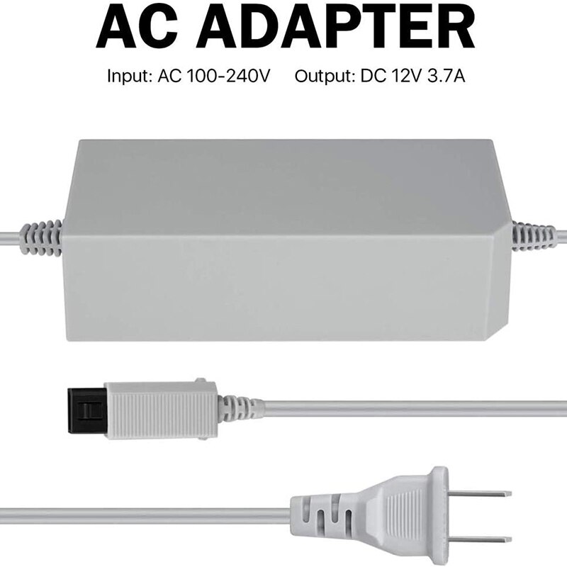 3 In 1 Combo-Ac Power Adapter + Composiet O Video Kabel + Wired Motion Sensor Bar Voor Nintendo wii Wii U Ons Plug