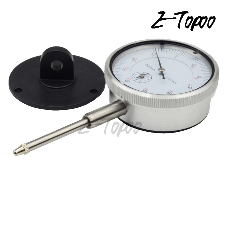 Indicador de Dial de 0,01mm, indicador de dial a prueba de golpes, herramienta de medición de 0-10mm, 0-25mm, 0-30mm, 0-50mm, micrómetro analógico