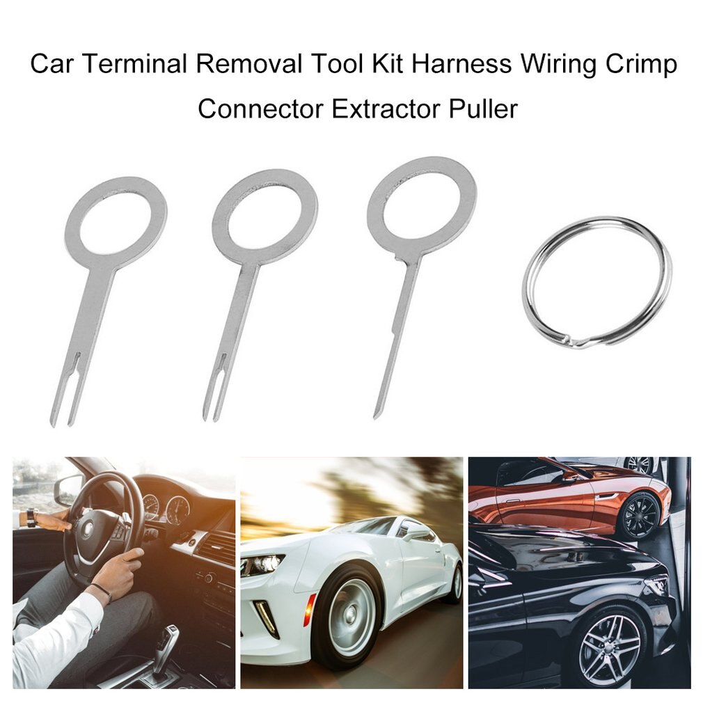 Car Terminal Removal Tool Kit Harness Wiring Crimp Connector Extractor Puller Release Pin Repair Tools