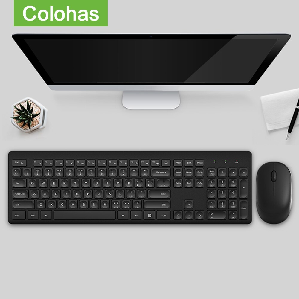 Wireless Gaming Keyboard Mouse Set 2.4G Wireless Migic Keyboard Gamer Mouse Combo For Macbook Xiaomi HP Silent Computer Keyboard