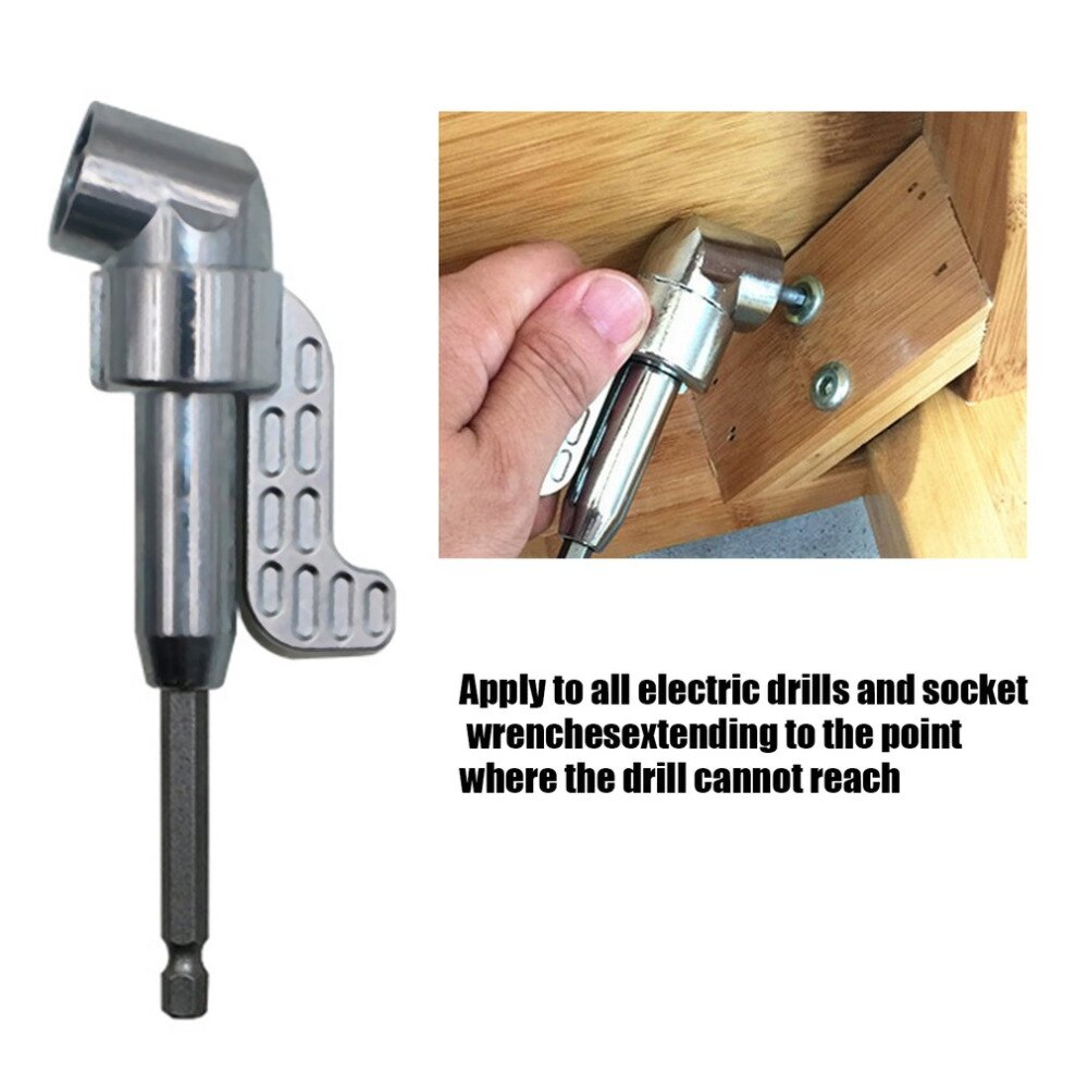 105 Graden Haakse Boor Schacht Quick Change Driver Boren Schroevendraaier Magnetische 1/4 Hex Socket Close Hoek Tool
