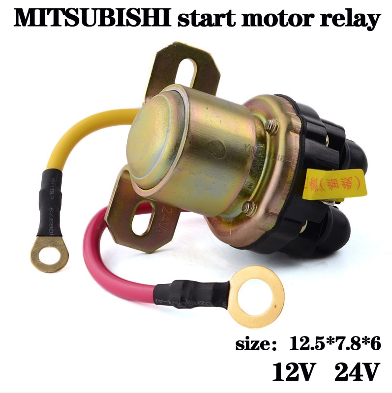 Graafmachine Accessoires Voor Mitsubishi Motor Mitsubishi Startmotor Relais 12V/24V