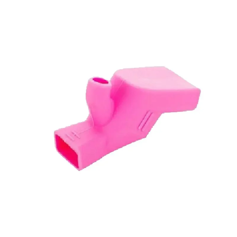 2PC Badezimmer Waschbecken Düse Wasserhahn Extender Gummi Elastische Wasserhahn Verlängerung Küche Wasserhahn Zubehör für Kinder Hand Waschen: Rosa