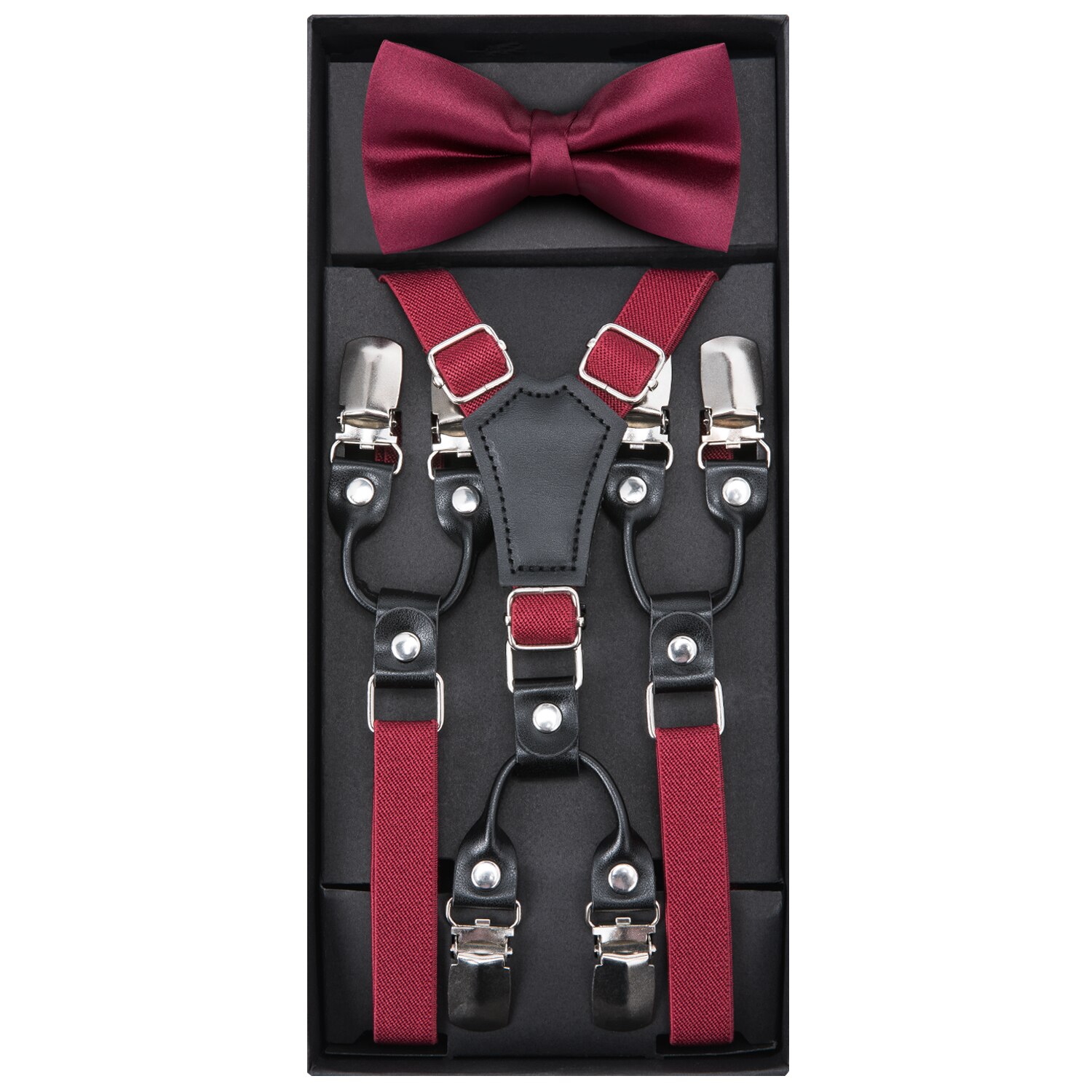 Kids Suspenders Set Boys Girls Blue Wedding Bow Tie Elastic Suspender Sets Children Adjustable Y-Back Brace Belt DH-022 DiBanGu: DH-018