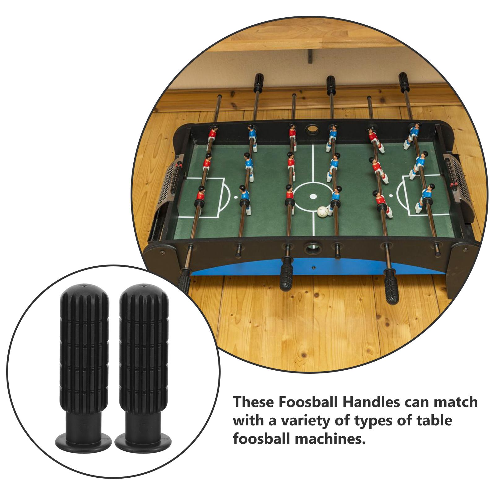 Tischfußballgriff, 0,7 m, TischfußBall-Spielgriffe, 8 mm, Kunststoff, Ersatz für FußBall, verschleißfest, ergonomisch, leicht