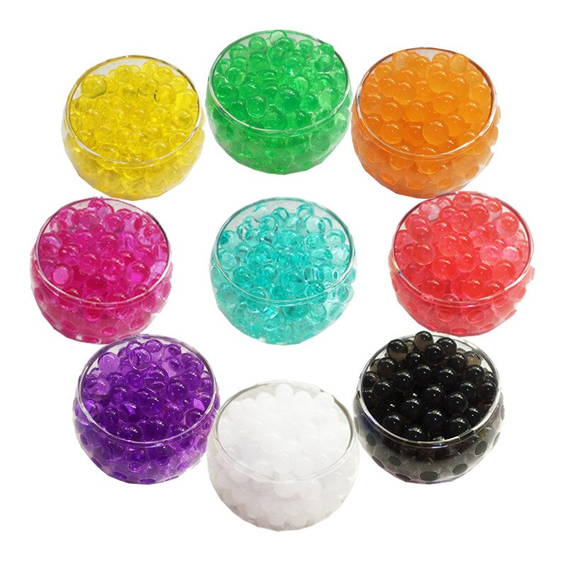 Crystal Soil Hydrogel Gel Polymer Water Beads Flower/Wedding/Decoration polymer Growing Water Balls Big Home Decor